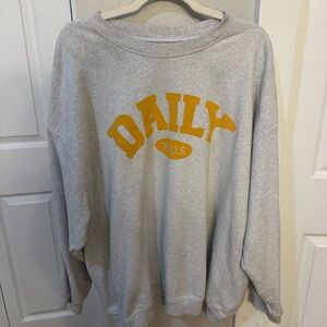 DAILY DRILLS - Oversized Crew (M/L)
